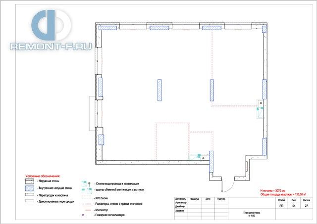 Дизайн-проект 5-комнатной квартиры в классическом стиле на ул. Расплетина. Стр.63