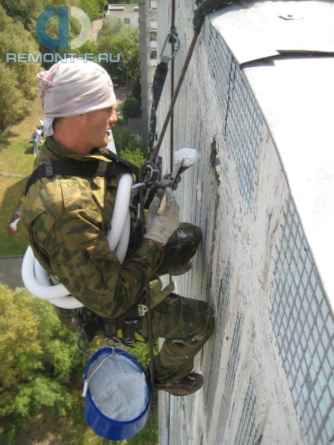 Герметизация межпанельных швов на Симферопольском фото 2010 года Герметизация межпанельных швов на Симферопольском фото 2010 года