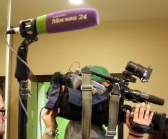 Телеканал «Москва 24» на объекте ГК «Фундамент» Телеканал «Москва 24» на объекте ГК «Фундамент»