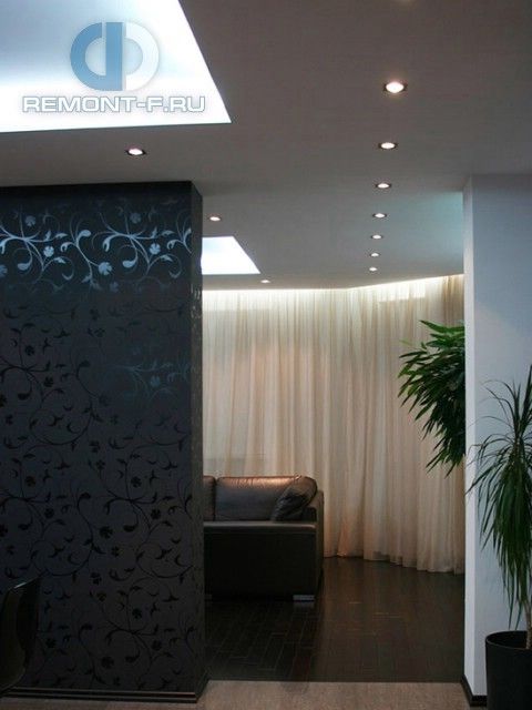 Отделка двухкомнатной квартиры в новостройке на Новом Арбате. Фото гостиной Отделка двухкомнатной квартиры в новостройке на Новом Арбате. Фото гостиной