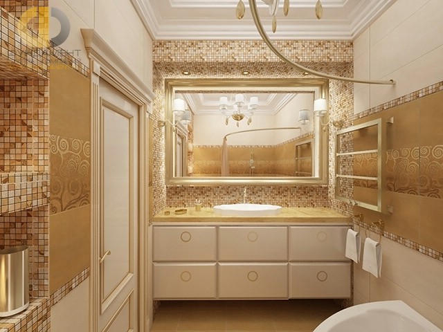 Дизайн ванной комнаты с золотом фото Дизайн ванной комнаты с золотом фото