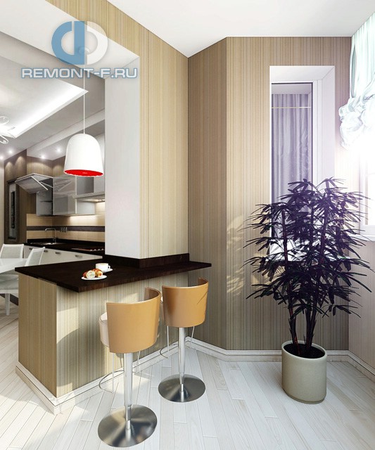 Отделка балконов и лоджий под ключ. Цены и фото