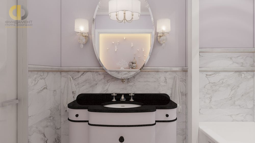 Дизайн интерьера ванной в стиле ар-деко29