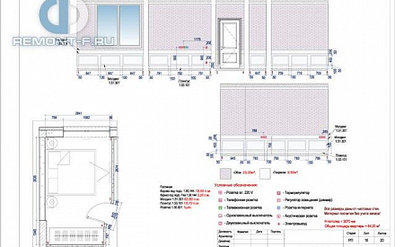 Дизайн-проект 5-комнатной квартиры в классическом стиле на ул. Расплетина. Стр.55