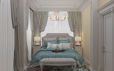 Дизайн спальни в классическом стиле