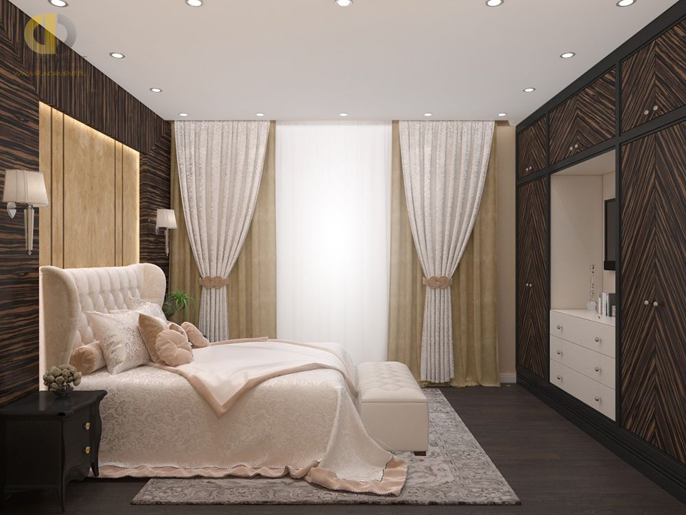 Дизайн спальни в классическом стиле – фото 1881