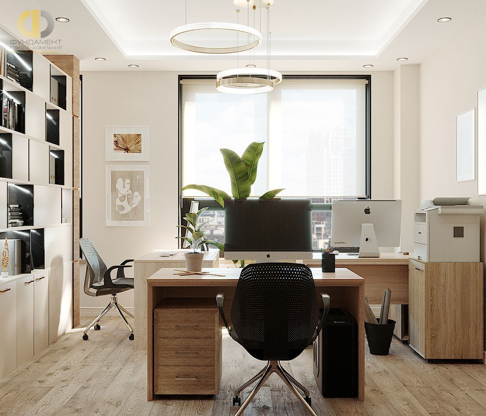 Дизайн кабинета в арт-деко стиле  – фото 171