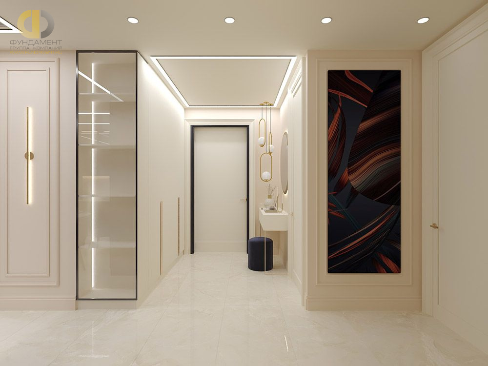 Дизайн коридора в стиле cовременном – фото 406