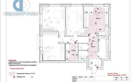 Дизайн-проект 5-комнатной квартиры в классическом стиле на ул. Расплетина. Стр.23