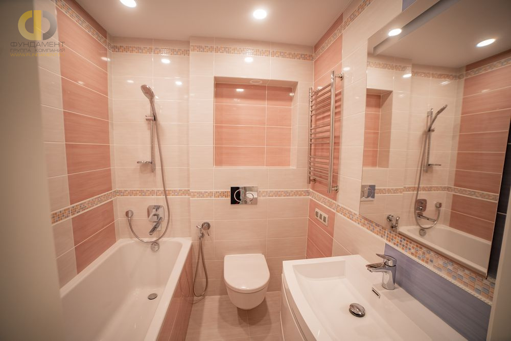 Ремонт ванной в четырёхкомнатной квартире 126 кв.м в стиле неоклассика29
