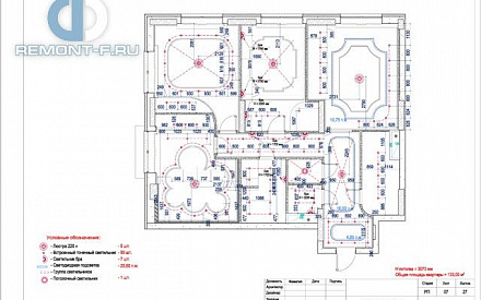 Дизайн-проект 5-комнатной квартиры в классическом стиле на ул. Расплетина. Стр.66