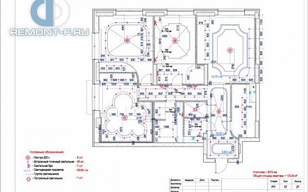 Дизайн-проект 5-комнатной квартиры в классическом стиле на ул. Расплетина. Стр.66 Дизайн-проект 5-комнатной квартиры в классическом стиле на ул. Расплетина. Стр.66