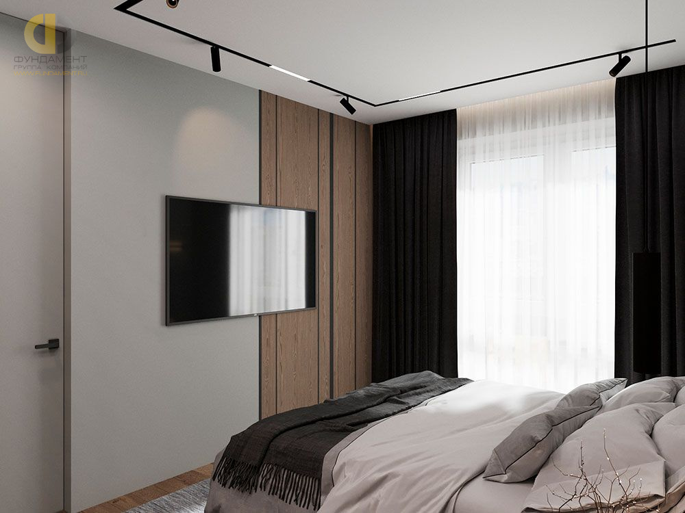 Дизайн спальни в стиле cовременном – фото 389