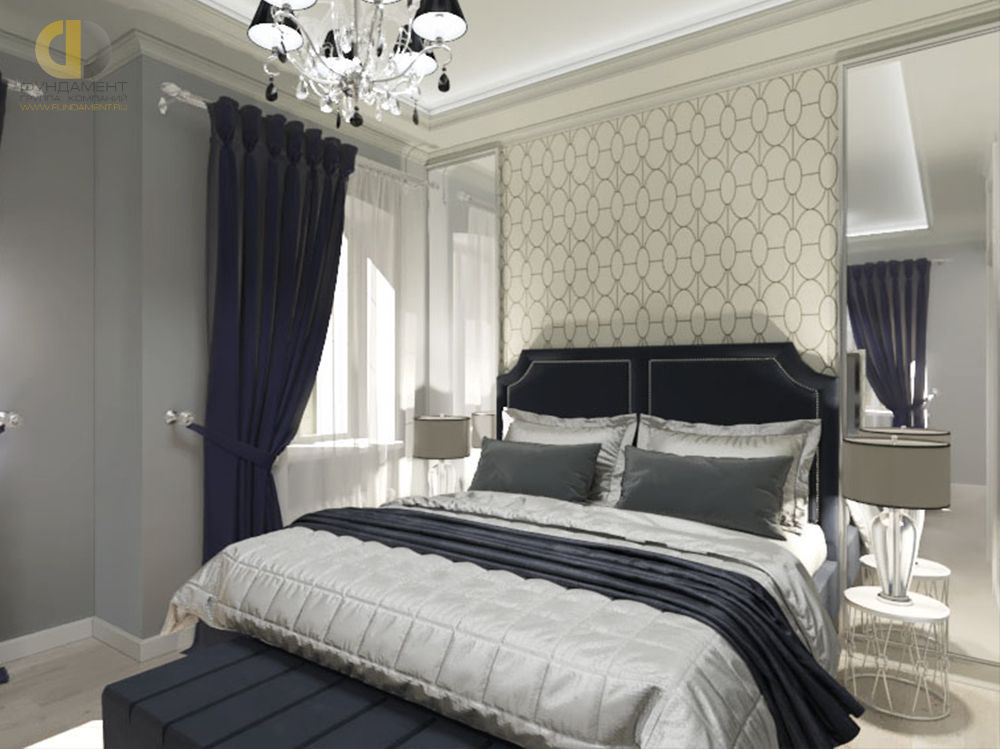 Дизайн спальни в cовременном стиле – фото 1776