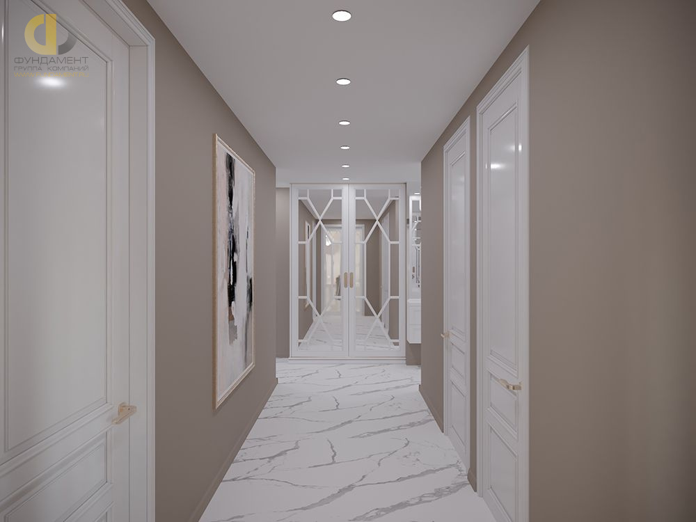 Дизайн коридора в стиле cовременном – фото 402