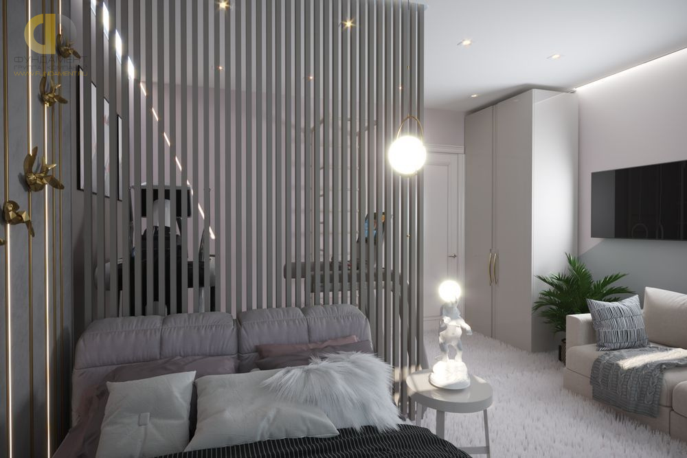 Дизайн интерьера прочего в трёхкомнатной квартире 127 кв. м в стиле неоклассика  – фото 47