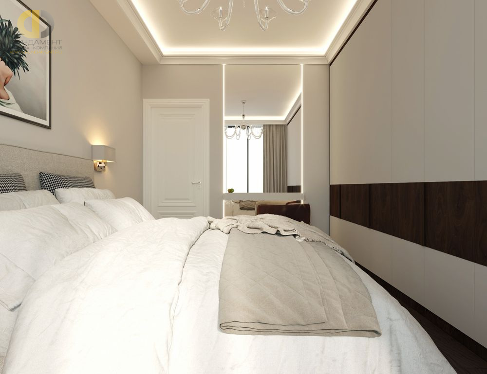 Дизайн спальни в стиле cовременном – фото 604