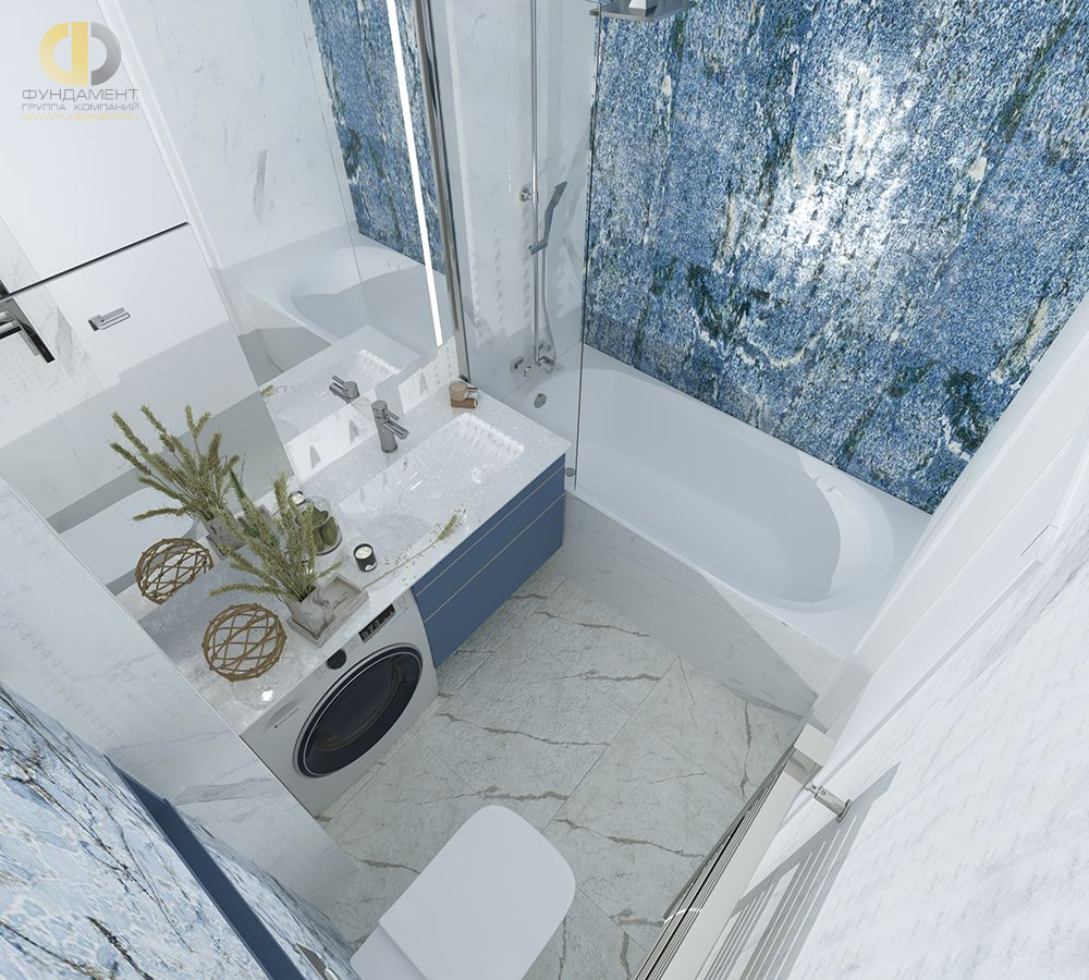Дизайн ванной в стиле cовременном – фото 454