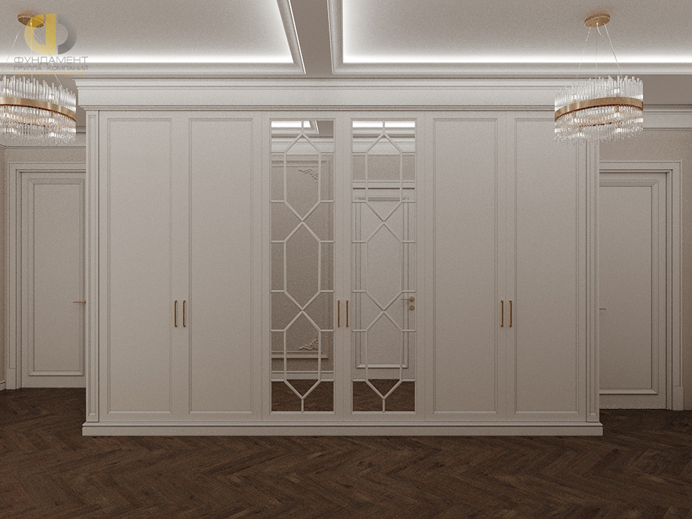 Дизайн коридора в стиле классическом – фото 167
