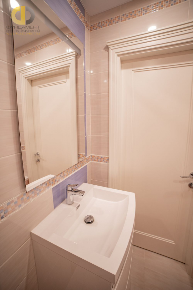 Ремонт ванной в четырёхкомнатной квартире 126 кв.м в стиле неоклассика30