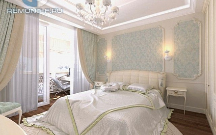 Дизайн-проект спальни в трехкомнатной квартире 119 кв. м в Москве Дизайн-проект спальни в трехкомнатной квартире 119 кв. м в Москве