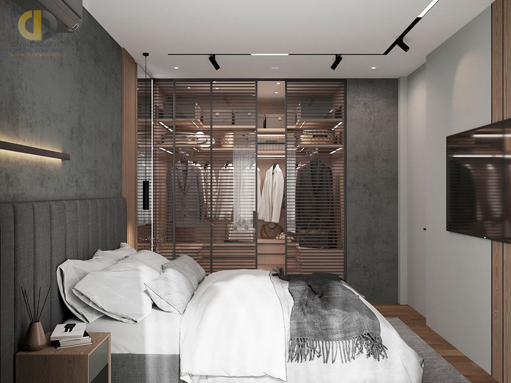 Дизайн спальни в стиле cовременном – фото 387