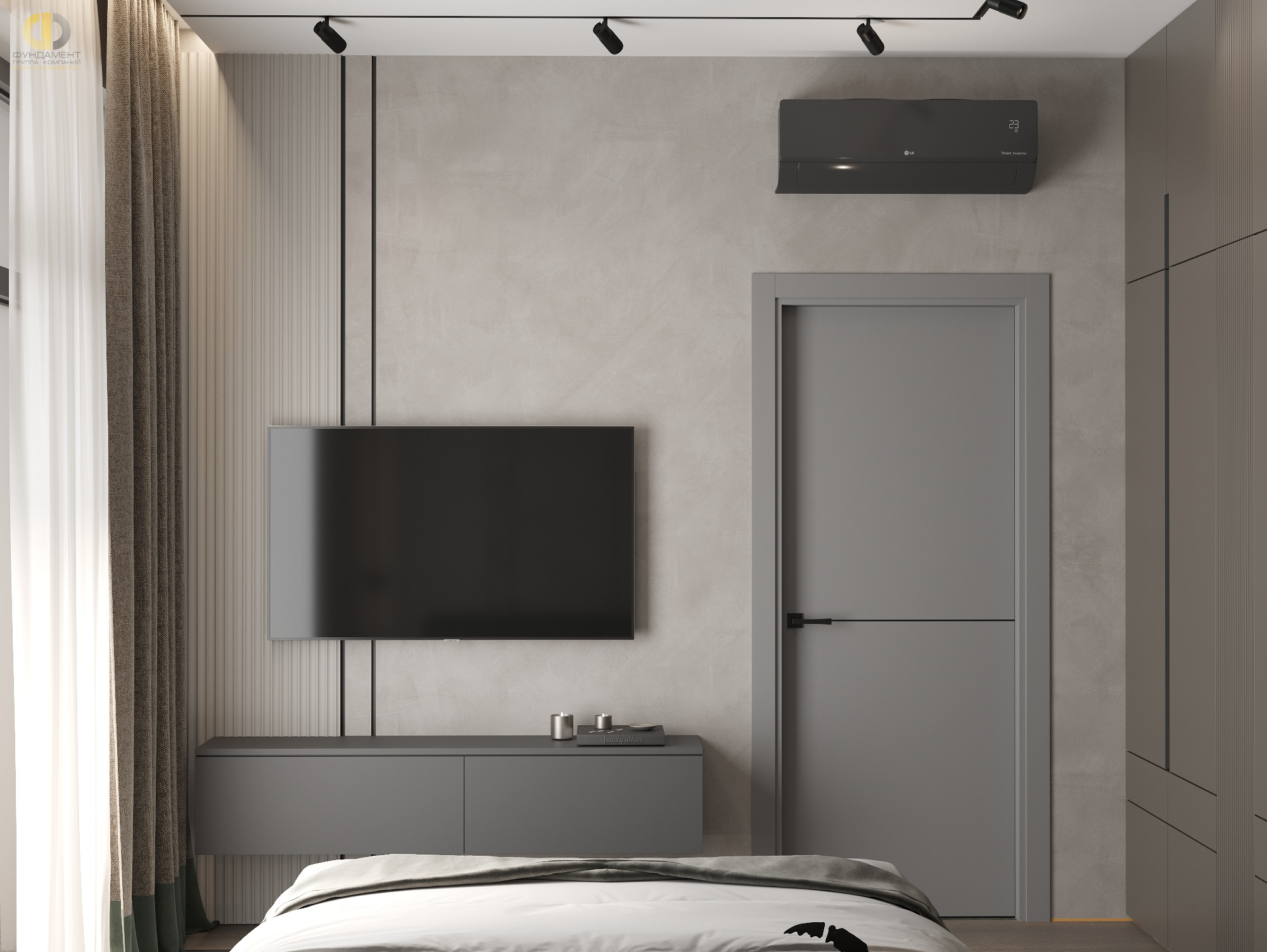 Дизайн спальни в стиле cовременном – фото 15