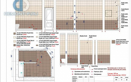 Дизайн-проект 5-комнатной квартиры в классическом стиле на ул. Расплетина. Стр.56