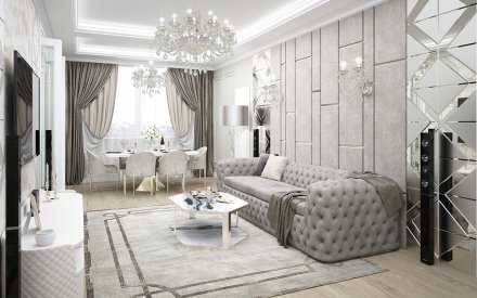 Дизайн двухкомнатной квартиры