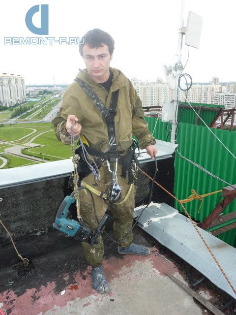 Монтаж рекламного баннера на ул.Перерва фото 2010 года Монтаж рекламного баннера на ул.Перерва фото 2010 года