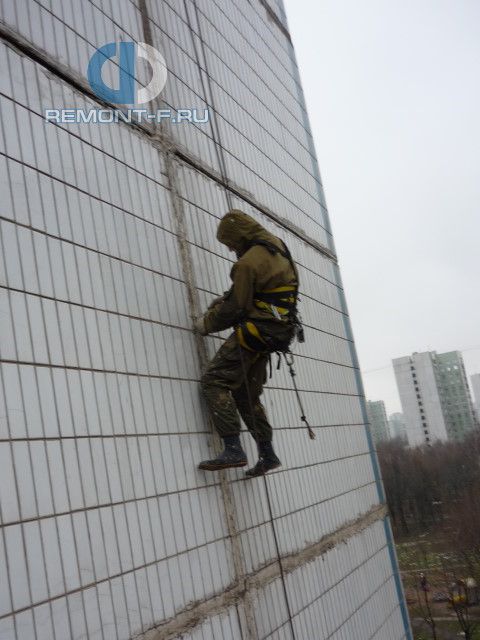 Герметизация межпанельных швов в Алтуфьево фото 2010 года Герметизация межпанельных швов в Алтуфьево фото 2010 года
