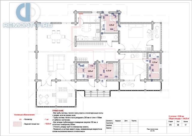 Дизайн-проект дома из бруса 154 кв. м в д. Алексино. Стр.15 Дизайн-проект дома из бруса 154 кв. м в д. Алексино. Стр.15
