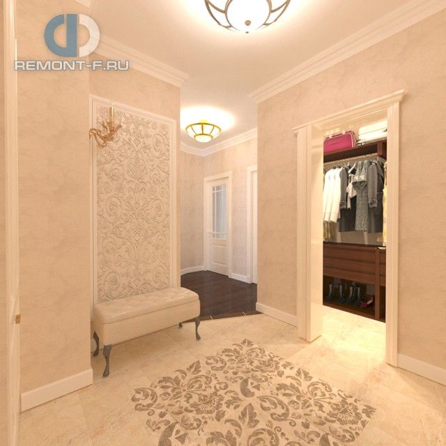 Дизайн-проект гардероба в трехкомнатной квартире 119 кв. м в Москве Дизайн-проект гардероба в трехкомнатной квартире 119 кв. м в Москве