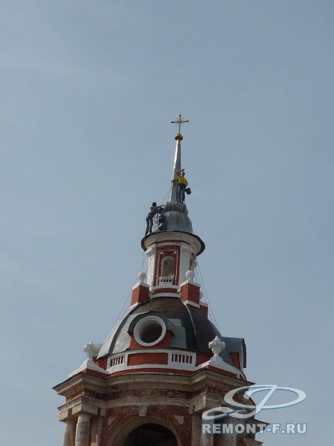 Реставрация колокольни Знаменского Собора на Варварке фото 2009 года Реставрация колокольни Знаменского Собора на Варварке фото 2009 года