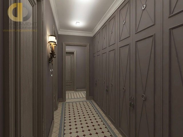 Дизайн кухни в квартире в стиле неоклассическом Дизайн кухни в квартире в стиле неоклассическом