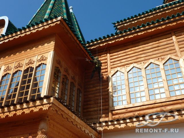 Воссоздание дворца Алексея Михайловича на территории Коломенского парка фото 2009 года Воссоздание дворца Алексея Михайловича на территории Коломенского парка фото 2009 года