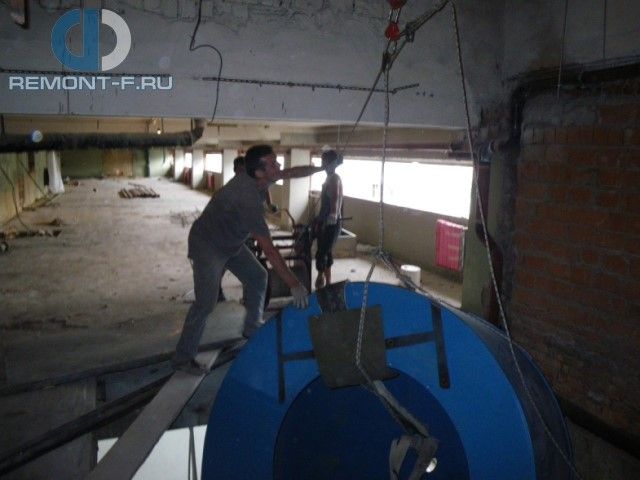 Подъем вентиляционного оборудования фото 2010 года Подъем вентиляционного оборудования фото 2010 года