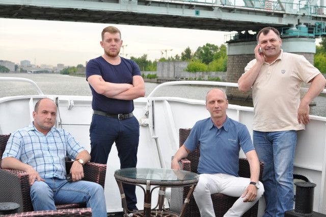 День рождения ГК «Фундамент» на Москве-реке День рождения ГК «Фундамент» на Москве-реке
