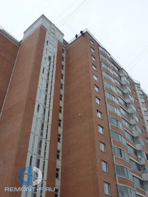 Монтаж баннеров на Тихомирова, 1 фото 2009 года Монтаж баннеров на Тихомирова, 1 фото 2009 года