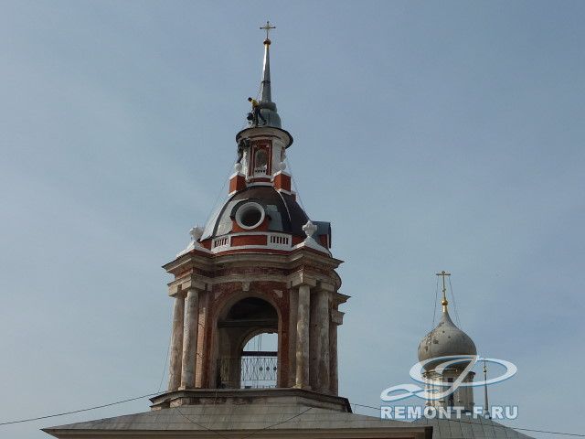 Реставрация колокольни Знаменского Собора на Варварке фото 2009 года Реставрация колокольни Знаменского Собора на Варварке фото 2009 года