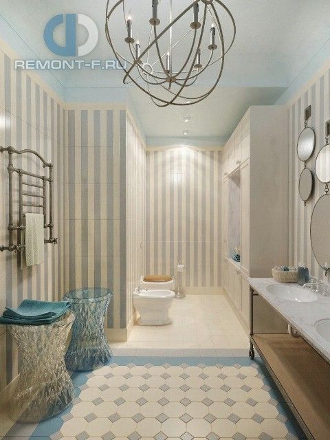 Фото ванной в прованском стиле 13