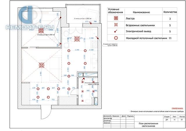 Дизайн-проект квартиры 47 кв. м в стиле прованс в Одинцово. Стр.17