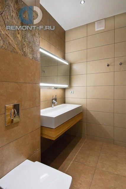 Ремонт двухкомнатной квартиры 102 кв. м в современном стиле. Фото ванной Ремонт двухкомнатной квартиры 102 кв. м в современном стиле. Фото ванной