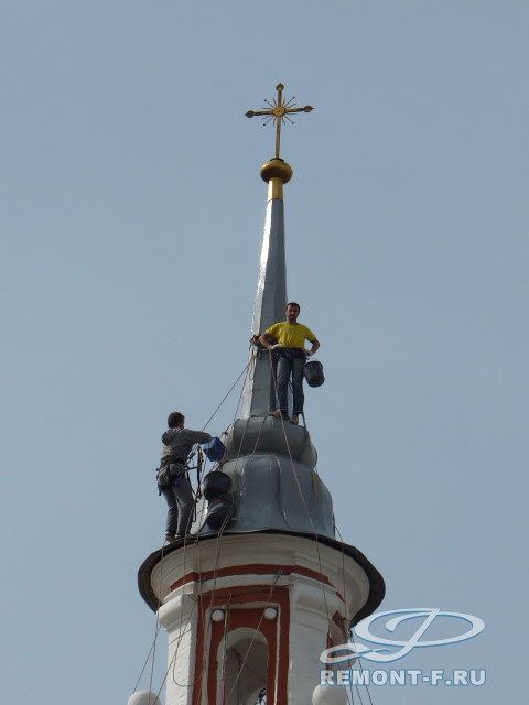 Реставрация колокольни Знаменского Собора на Варварке фото 2009 года Реставрация колокольни Знаменского Собора на Варварке фото 2009 года