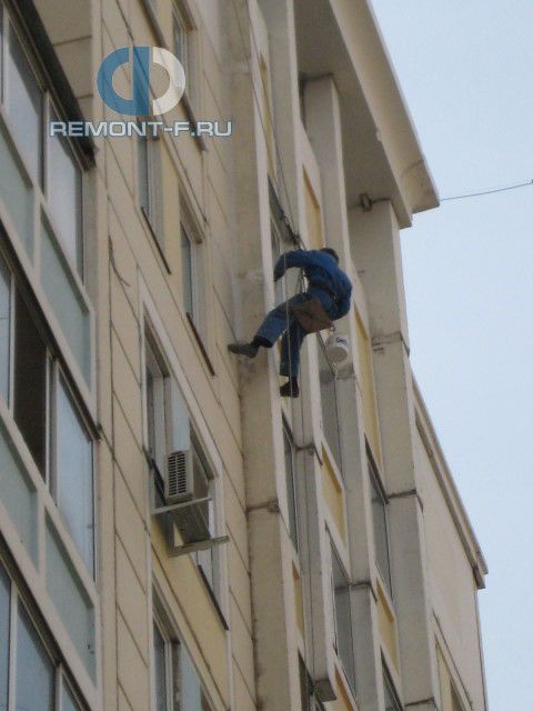 Герметизация межпанельных швов в Южном Бутово фото 2010 года Герметизация межпанельных швов в Южном Бутово фото 2010 года