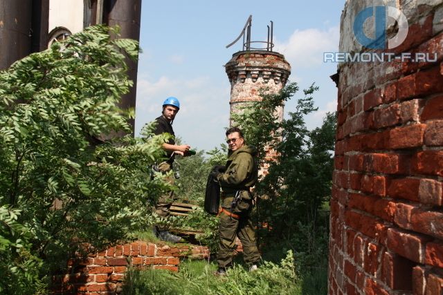 Исследование собора в Козлово Тверской обл. фото 2010 года Исследование собора в Козлово Тверской обл. фото 2010 года