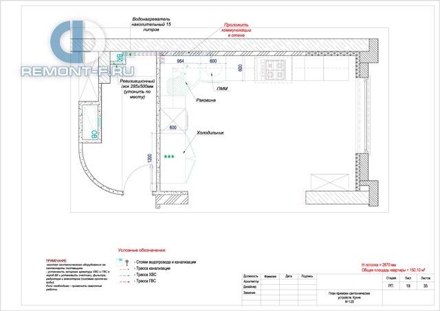 Дизайн-проект 4-комнатной квартиры 150 кв. м в стиле неоклассика. Стр.33