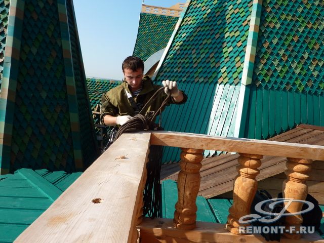Воссоздание дворца Алексея Михайловича на территории Коломенского парка фото 2009 года Воссоздание дворца Алексея Михайловича на территории Коломенского парка фото 2009 года