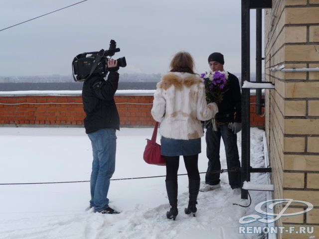 Необычное поздравление на РенТВ фото 2009 года Необычное поздравление на РенТВ фото 2009 года