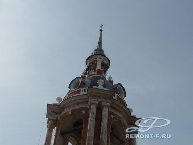 Реставрация колокольни Знаменского Собора на Варварке фото 2009 года Реставрация колокольни Знаменского Собора на Варварке фото 2009 года